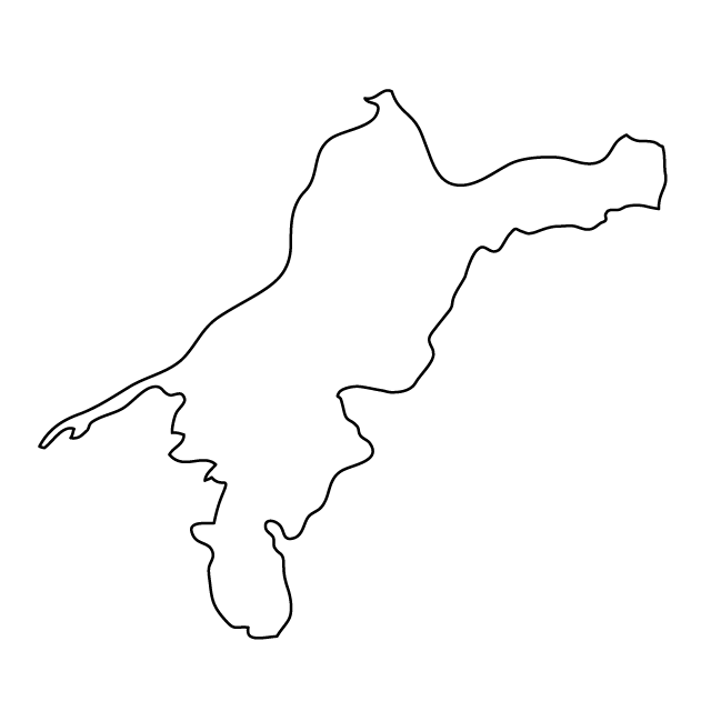 愛媛県 - 地図/マップ/写真/フリー素材/イラスト/ジャパン / 日本