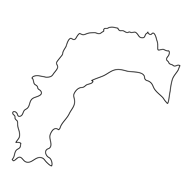 高知県 - 地図/マップ/写真/フリー素材/イラスト/ジャパン / 日本