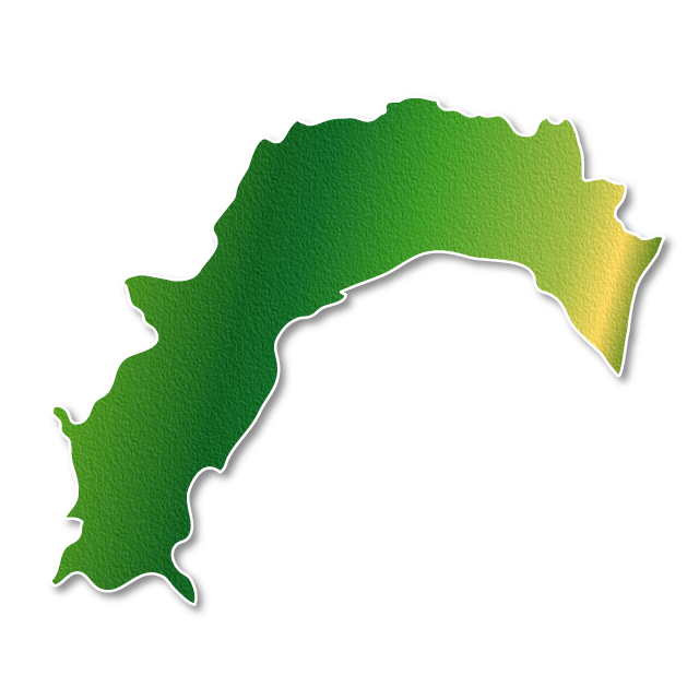 高知 - 地図/マップ/写真/フリー素材/イラスト/ジャパン / 日本