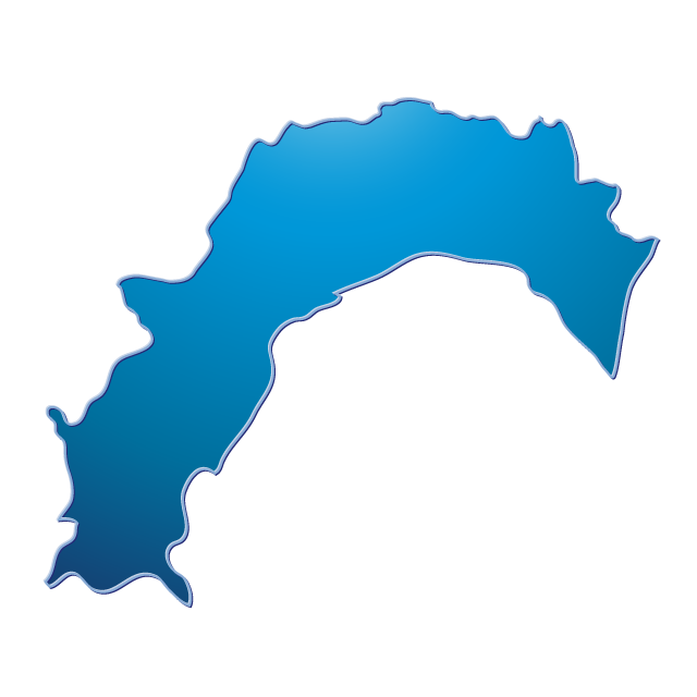 高知 - 地図/マップ/写真/フリー素材/イラスト/ジャパン / 日本