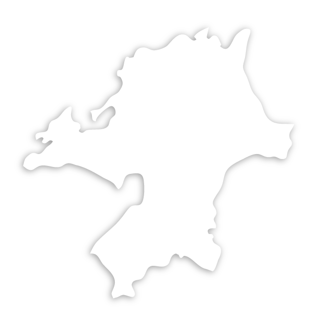 福岡 - 地図/マップ/写真/フリー素材/イラスト/ジャパン / 日本