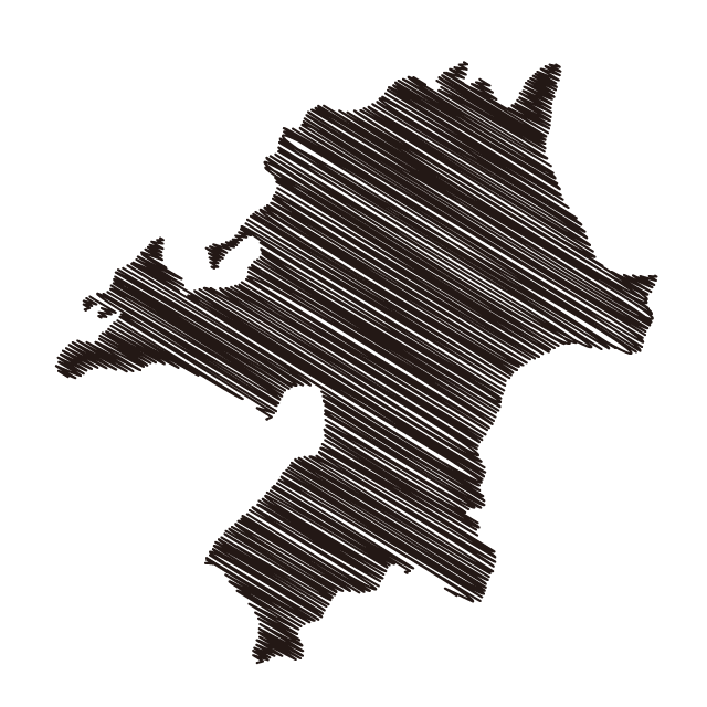 福岡 - 地図/マップ/写真/フリー素材/イラスト/ジャパン / 日本