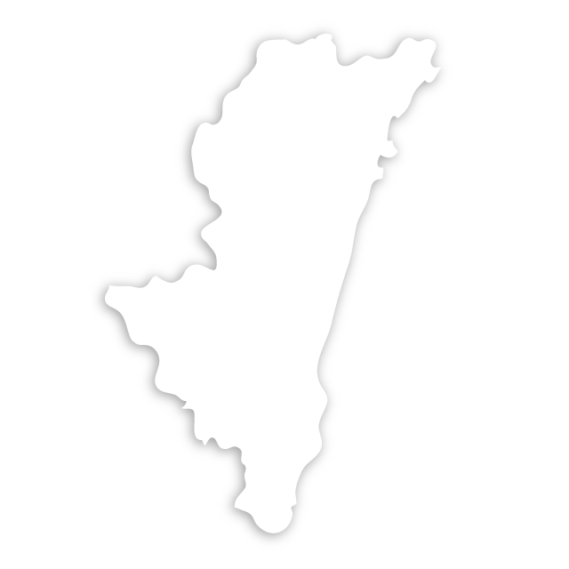 宮崎 - 地図/マップ/写真/フリー素材/イラスト/ジャパン / 日本