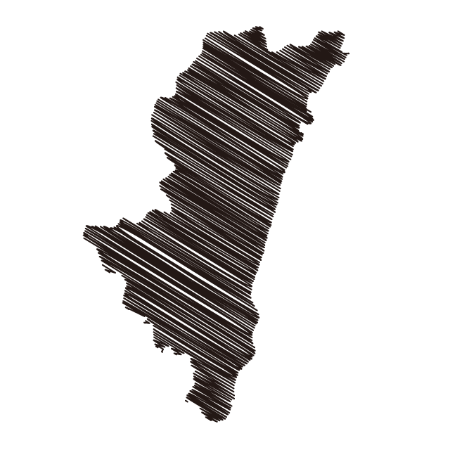 宮崎 - 地図/マップ/写真/フリー素材/イラスト/ジャパン / 日本