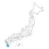 鹿児島県 - 地図｜日本｜フリーイラスト素材
