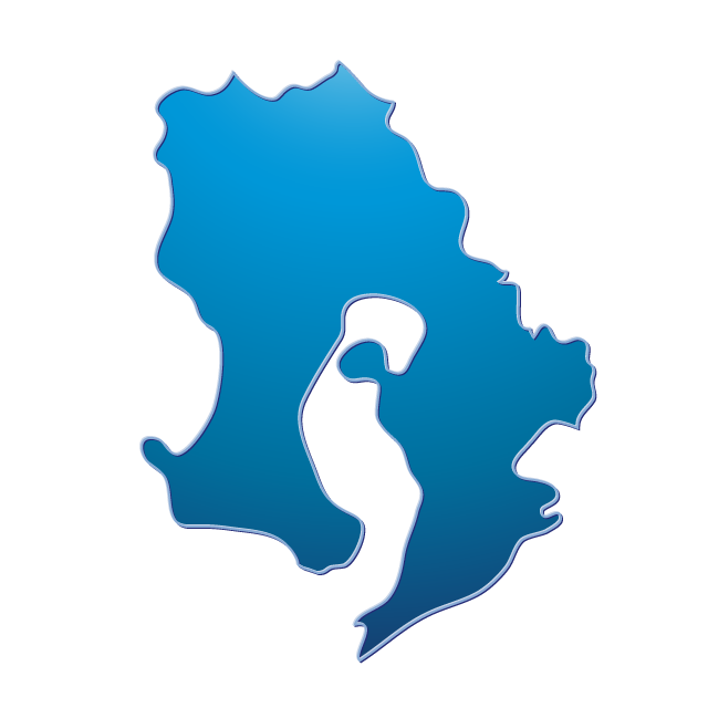 鹿児島 - 地図/マップ/写真/フリー素材/イラスト/ジャパン / 日本