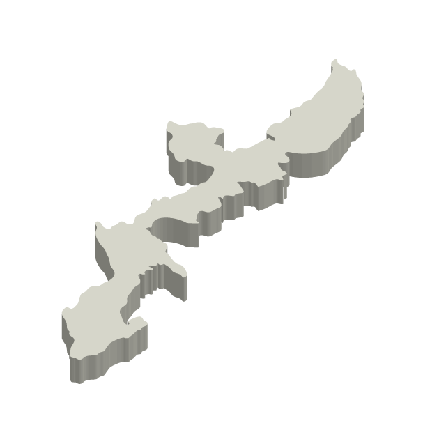 沖縄県 - 地図/マップ/写真/フリー素材/イラスト/ジャパン / 日本