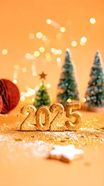 【2025年・無料】かわいいクッキー文字のクリスマス背景素材 | 高画質・スマホ用