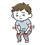 Free Illustration of a Man with Painful Joints from Influenza Symptoms