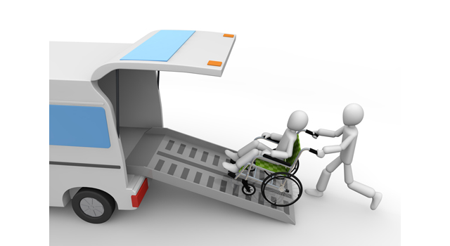 福祉車両｜くるま椅子｜タクシー - 医療/病気/介護/病院/人物/写真/イラスト/無料ダウンロード
