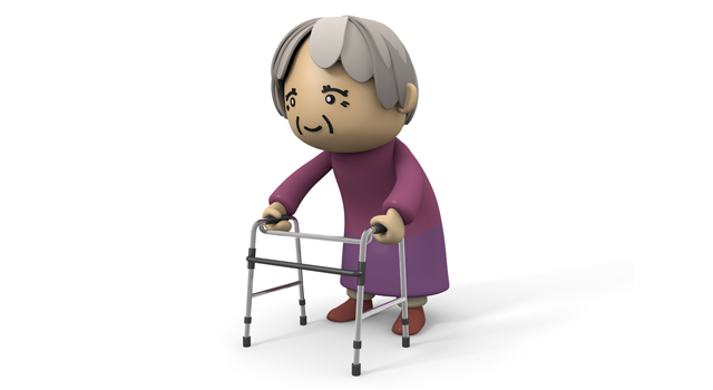 介護用具/歩行/老人 - 医療/病気/介護/病院/人物/写真/イラスト/無料ダウンロード