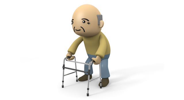 歩行器｜老夫婦｜介護用品 - 医療/病気/介護/病院/人物/写真/イラスト/無料ダウンロード