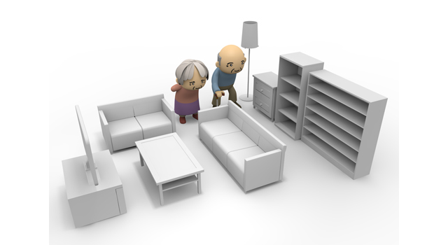 暮らし｜老人｜部屋 - 医療/病気/介護/病院/人物/写真/イラスト/無料ダウンロード