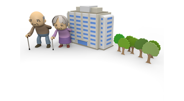 介護タクシー｜特別養護老人ホーム｜おじいさん - 医療/病気/介護/病院/人物/写真/イラスト/無料ダウンロード