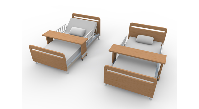 介護ベッド｜就寝｜福祉 - 医療/病気/介護/病院/人物/写真/イラスト/無料ダウンロード