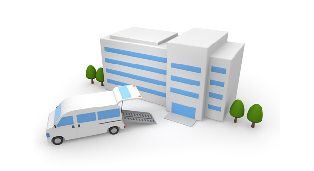 老人ホーム/介護タクシー/自然 - 医療/病気/介護/病院/人物/写真/イラスト/無料ダウンロード