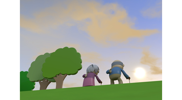 ご老人｜おばあちゃん｜景色 - 医療/病気/介護/病院/人物/写真/イラスト/無料ダウンロード