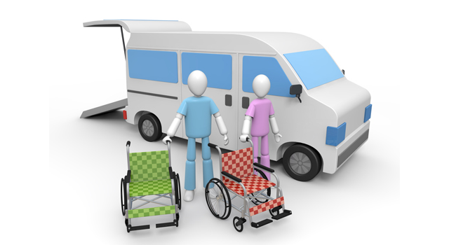 介護タクシー｜くるまいす｜お出かけ - 医療/病気/介護/病院/人物/写真/イラスト/無料ダウンロード