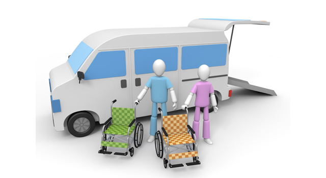 介護士/福祉車両/老人ホーム - 医療/病気/介護/病院/人物/写真/イラスト/無料ダウンロード