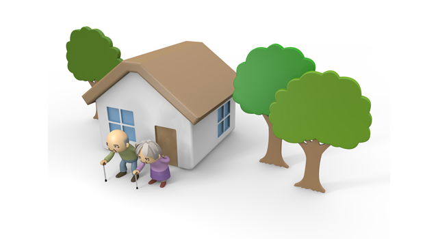 住まい｜お年寄り｜夫婦 - 医療/病気/介護/病院/人物/写真/イラスト/無料ダウンロード