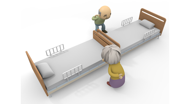 ベッド/介護/高齢者 - 医療/病気/介護/病院/人物/写真/イラスト/無料ダウンロード
