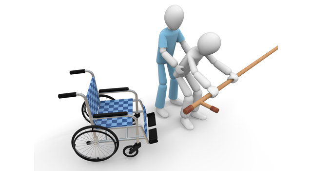 福祉士/補助/手すり - 医療/病気/介護/病院/人物/写真/イラスト/無料ダウンロード