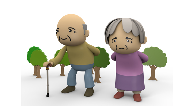 年配者｜おじいさん｜おばあさん - 医療/病気/介護/病院/人物/写真/イラスト/無料ダウンロード