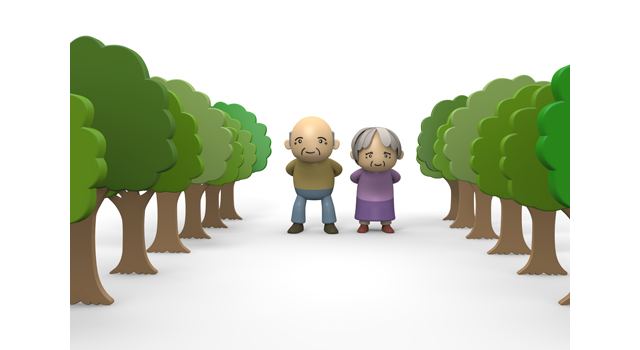 高齢者/森/自然 - 医療/病気/介護/病院/人物/写真/イラスト/無料ダウンロード