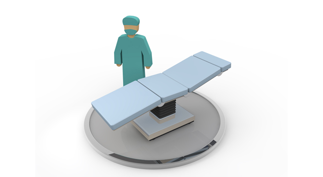 ドクター｜手術台｜手術用ベッド/医師｜白衣/ユニフォーム｜内蔵/臓器 - 医療/病気/介護/病院/人物/写真/イラスト/無料ダウンロード