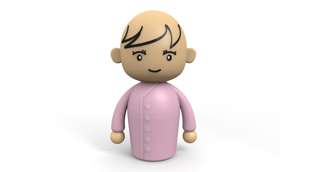 看護師｜ナース｜笑顔/女性｜血液/循環｜人体/解説 - 医療/病気/介護/病院/人物/写真/イラスト/無料ダウンロード