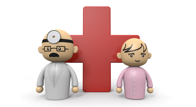 人形｜ドクター｜看護婦さん/医療｜粉砕/折れる｜手術台/ドクター - 医療/病気/介護/病院/人物/写真/イラスト/無料ダウンロード