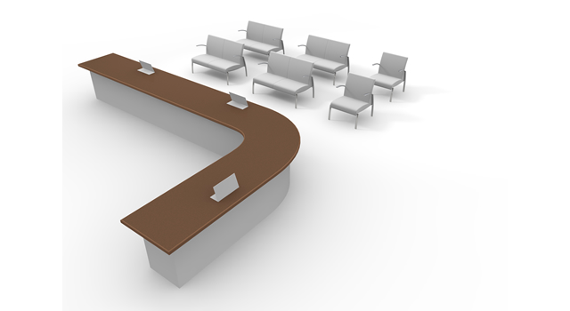 病院受付/窓口/室内/外来｜ドクター/白衣/看護士 - 医療/病気/介護/病院/人物/写真/イラスト/無料ダウンロード