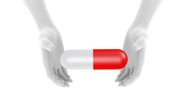 薬を貰う/窓口/病院/錠剤｜福祉/医療現場/白衣｜カプセル/病気/薬 - 医療/病気/介護/病院/人物/写真/イラスト/無料ダウンロード