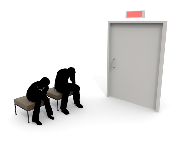 手術中 | 心配 | 待合室 | 事故 - 医療/病気/介護/病院/人物/写真/イラスト/無料ダウンロード