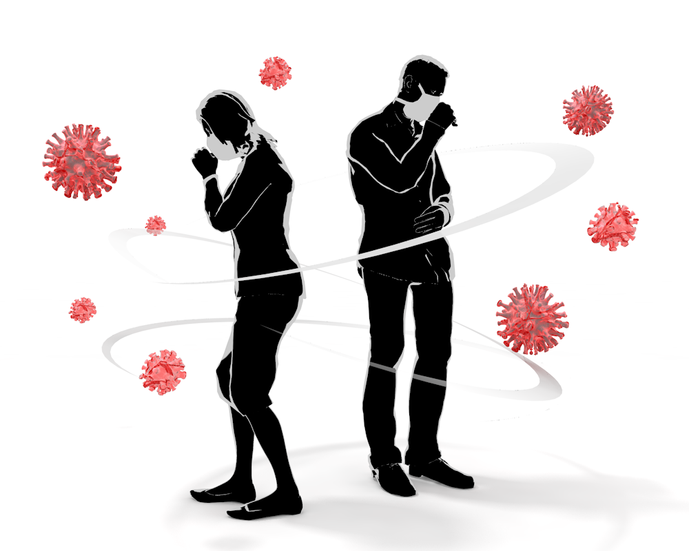 在宅勤務｜新型ウイルス｜感染予防 - 医療/病気/介護/病院/人物/写真/イラスト/無料ダウンロード