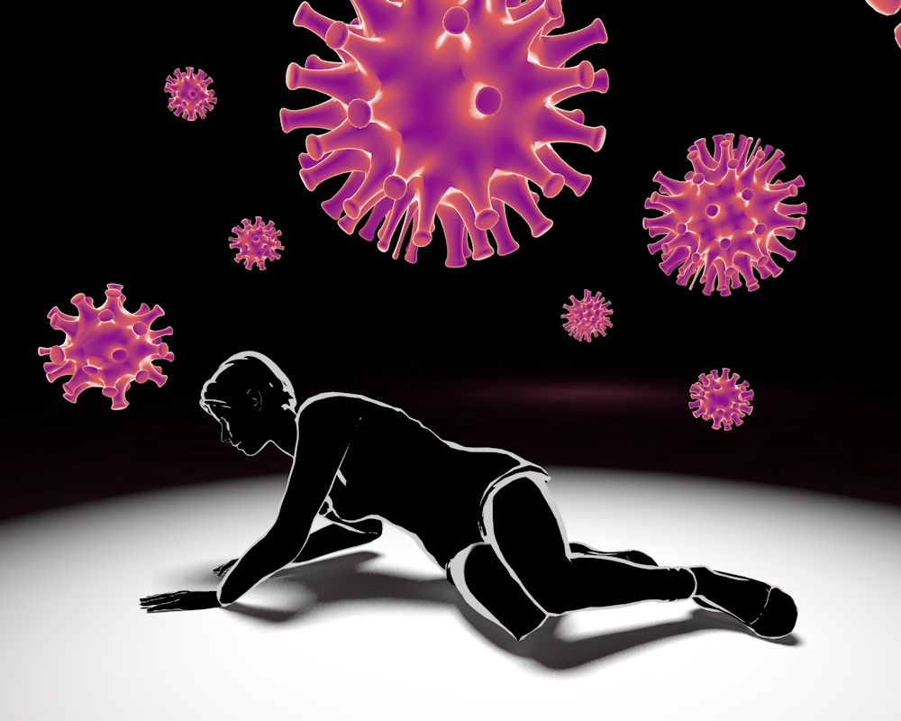 季節性｜インフルエンザ｜ウイルス - 医療/病気/介護/病院/人物/写真/イラスト/無料ダウンロード