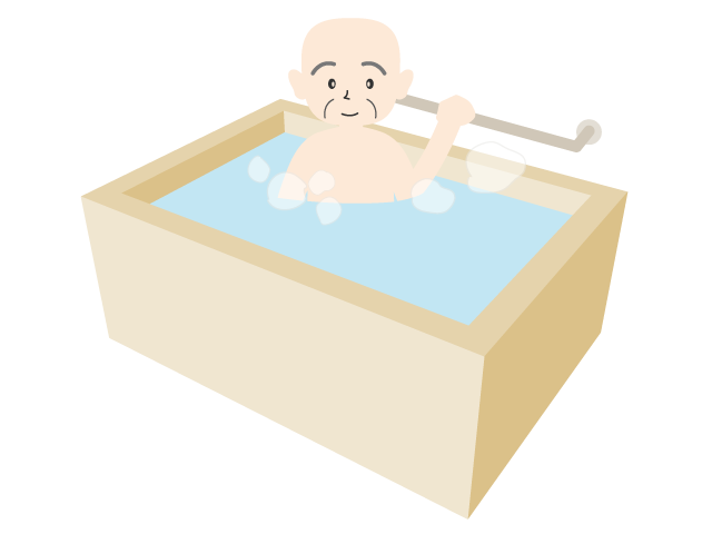 お年寄り/お風呂場の手すり｜リフォーム - 医療/病院/人物/写真/クリップアート/フリー素材/介護/福祉