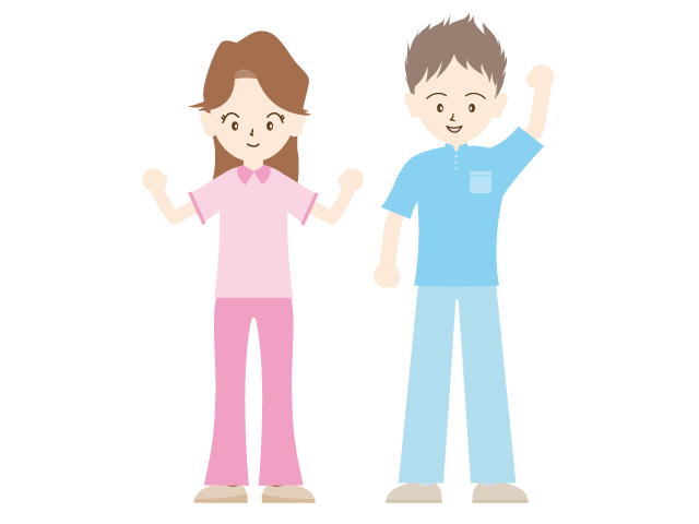 介護福祉士｜看護士 - 医療/病院/人物/写真/クリップアート/フリー素材/介護/福祉