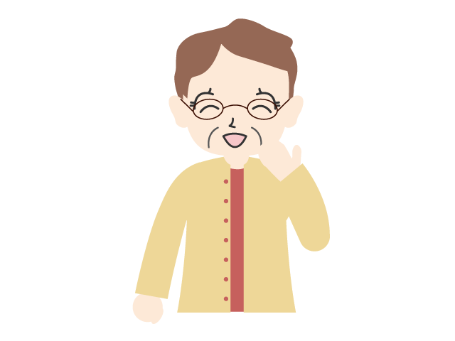 笑顔｜おばあさん｜女性｜笑う - 医療/病院/人物/写真/クリップアート/フリー素材/介護/福祉