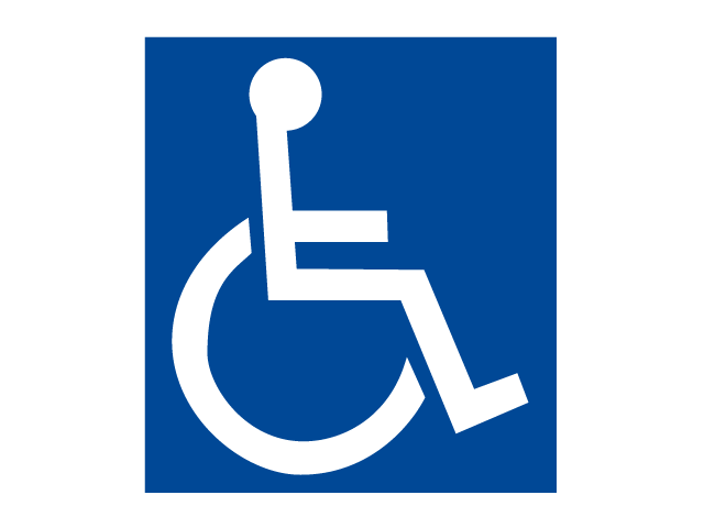 車椅子マーク - 医療/病院/人物/写真/クリップアート/フリー素材/介護/福祉