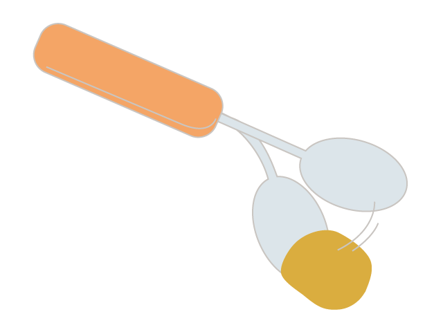 介護用スプーン｜食べ物 - 医療/病院/人物/写真/クリップアート/フリー素材/介護/福祉