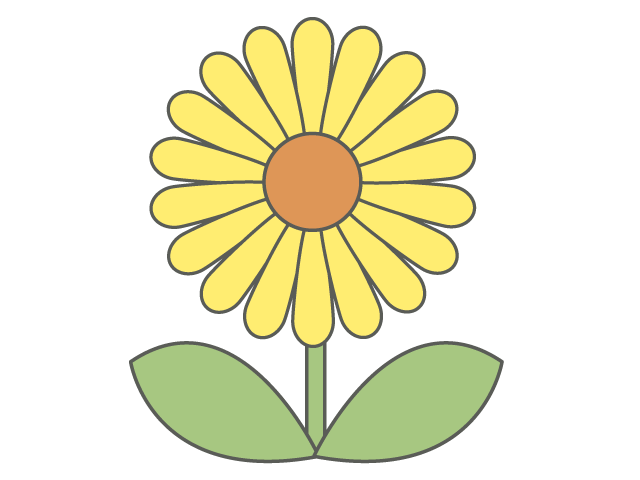 ひまわり/向日葵 - 医療/病院/人物/写真/クリップアート/フリー素材/介護/福祉