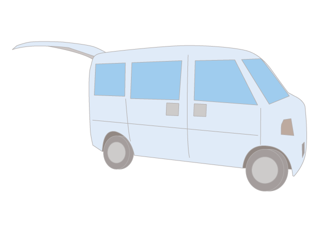 介護車/介護タクシー - 医療/病院/人物/写真/クリップアート/フリー素材/介護/福祉