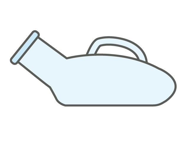 溲瓶/しびん - 医療/病院/人物/写真/クリップアート/フリー素材/介護/福祉