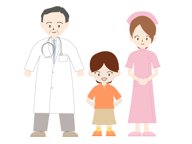 病院 | 笑顔 | 女の子 | 先生 | 看護士 - 医療/病院/人物/写真/クリップアート/フリー素材/介護/福祉