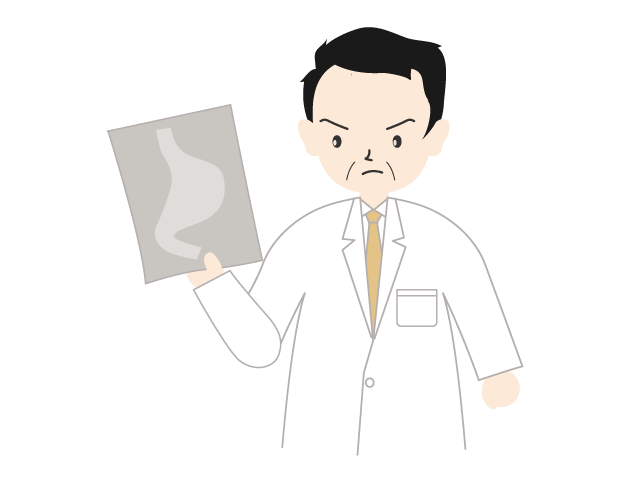 胃 | 検査 | 先生 - 医療/病院/人物/写真/クリップアート/フリー素材/介護/福祉