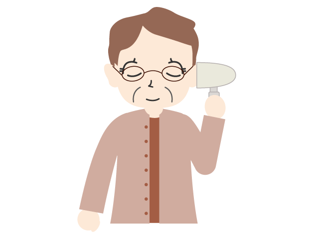 耳 | 治療 | 治す - 医療/病院/人物/写真/クリップアート/フリー素材/介護/福祉