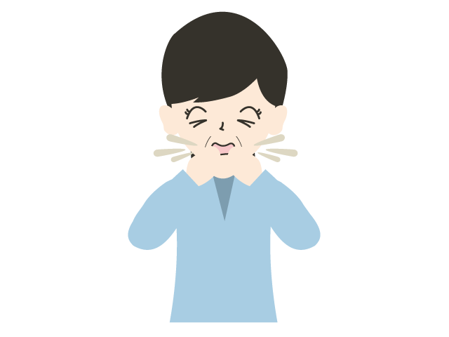 中年女性 | くしゃみ | 花粉症 | つば - 医療/病院/人物/写真/クリップアート/フリー素材/介護/福祉