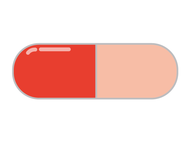 カプセル | 薬 - 医療/病院/人物/写真/クリップアート/フリー素材/介護/福祉