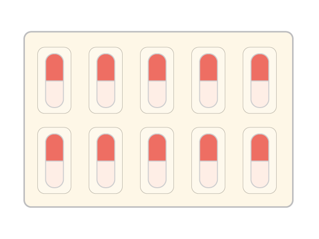 薬 | カプセル - 医療/病院/人物/写真/クリップアート/フリー素材/介護/福祉